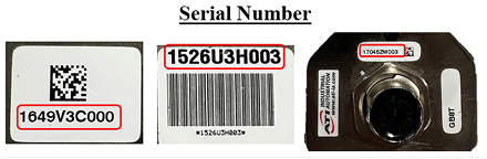Serial Number Example