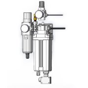Filtro coalescente o kit de preparación de aire regulador