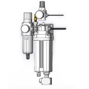 Coalescing filter or regulator air prep kit