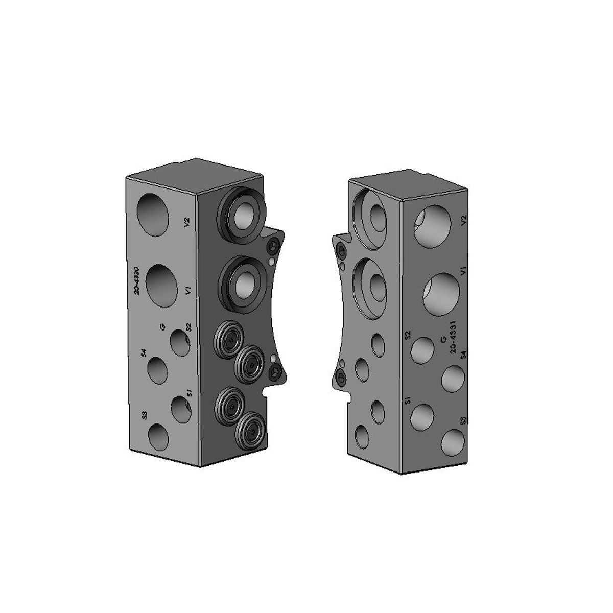 Air tool changer utility modules