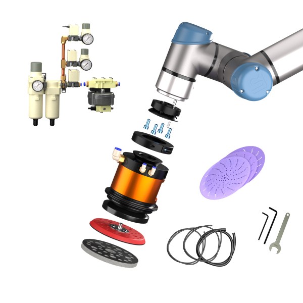 Grinding and finishing tool