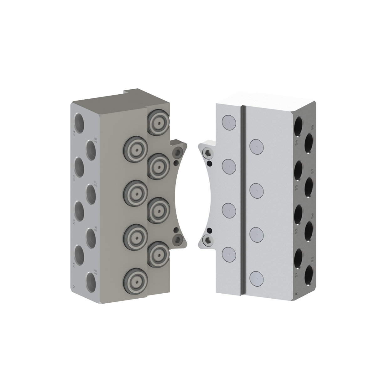 Air tool changer utility modules