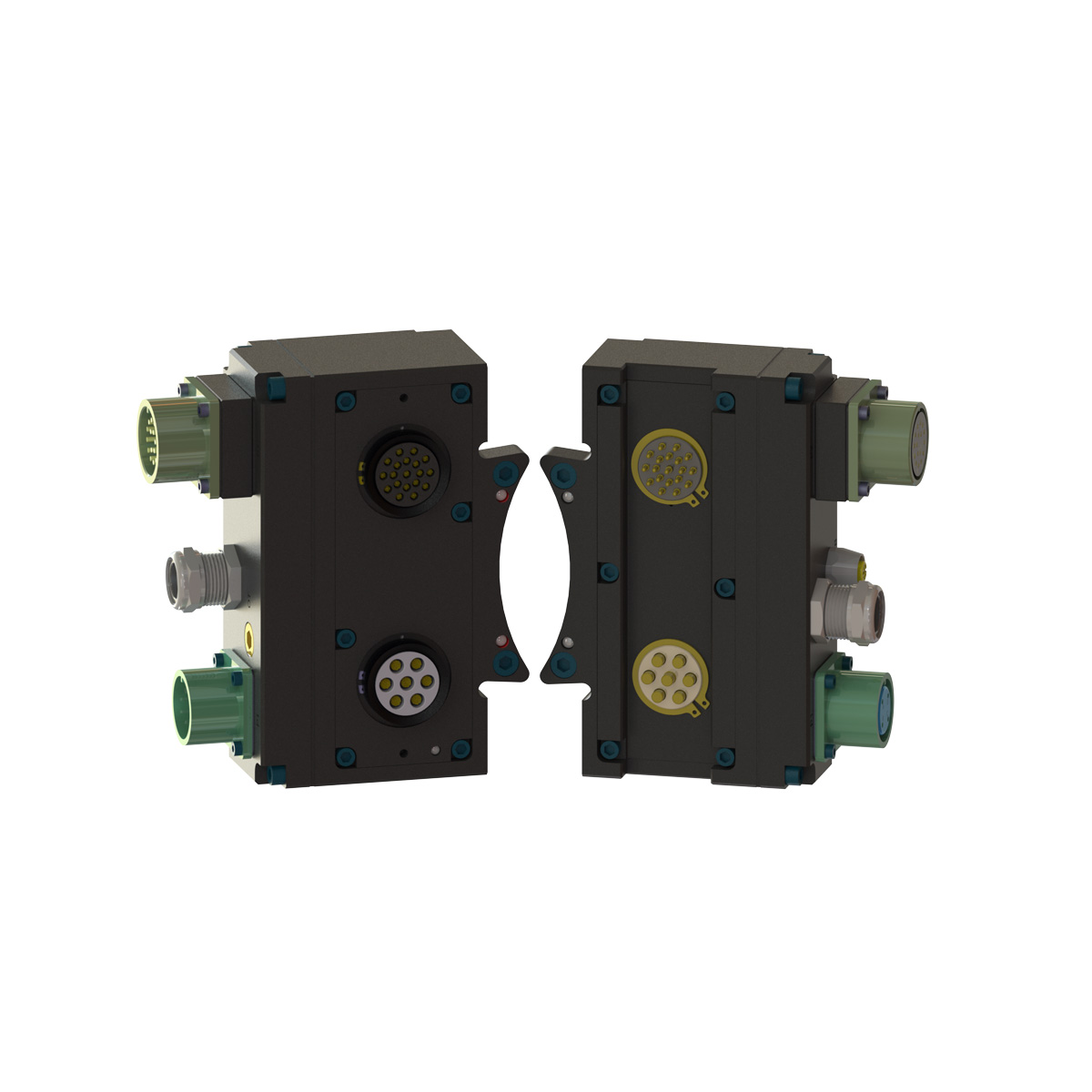 Servo tool changer utility modules