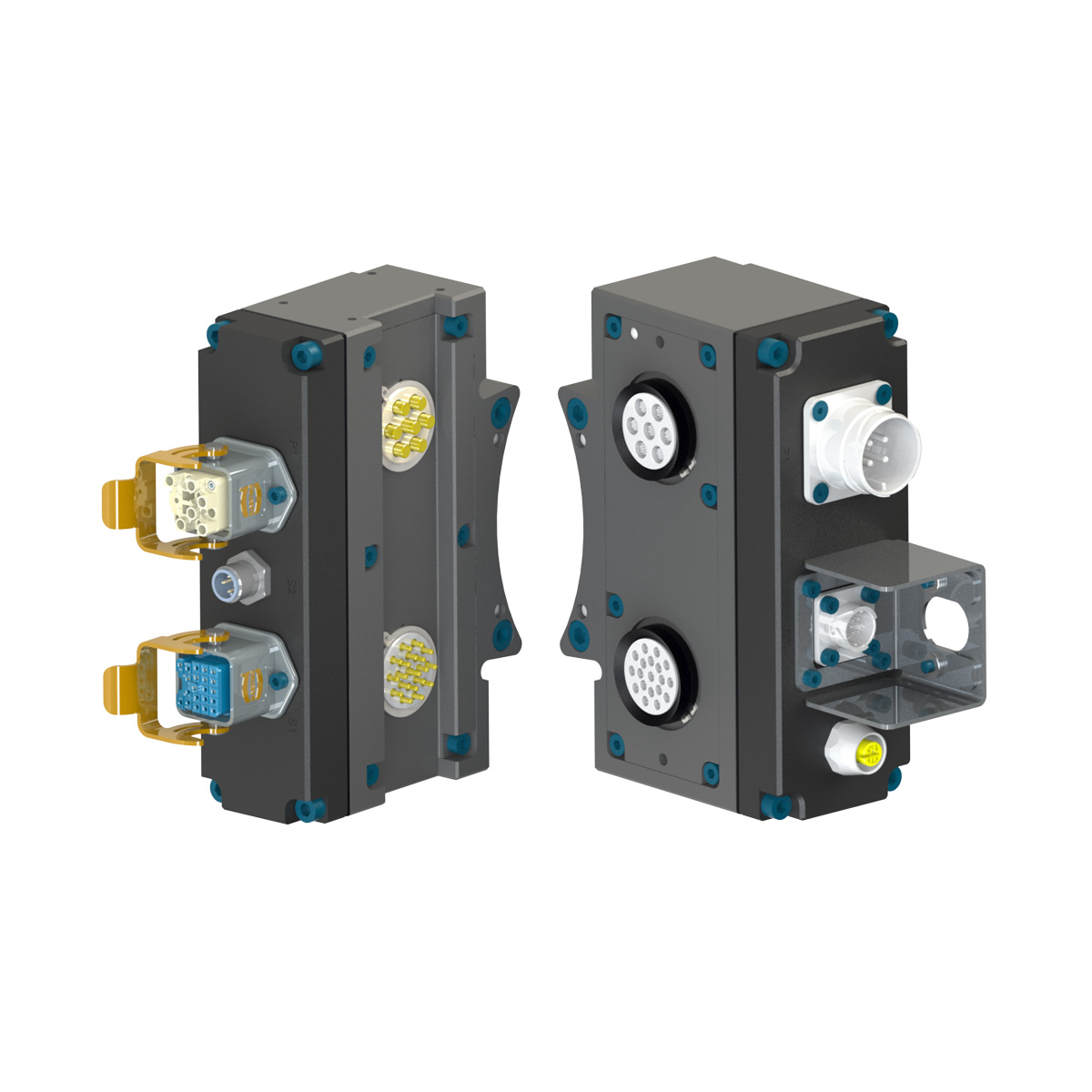 Servo tool changer utility modules