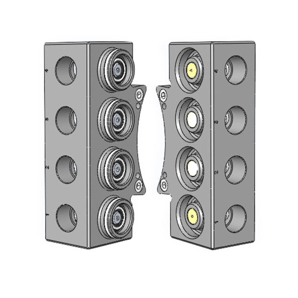 Fluid and air module