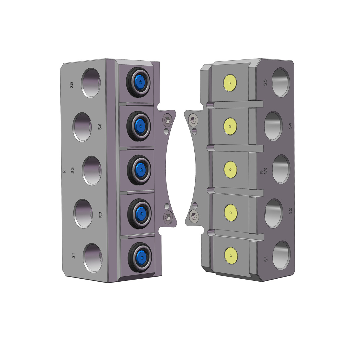 Fluid and air module