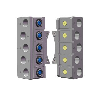 Fluid and air module