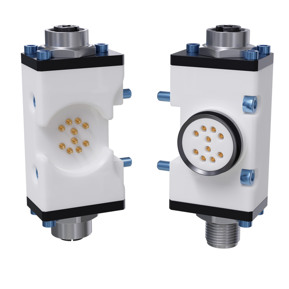 3 针螺旋式连接器