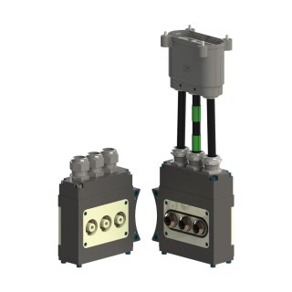 电动工具快换装置实用模块