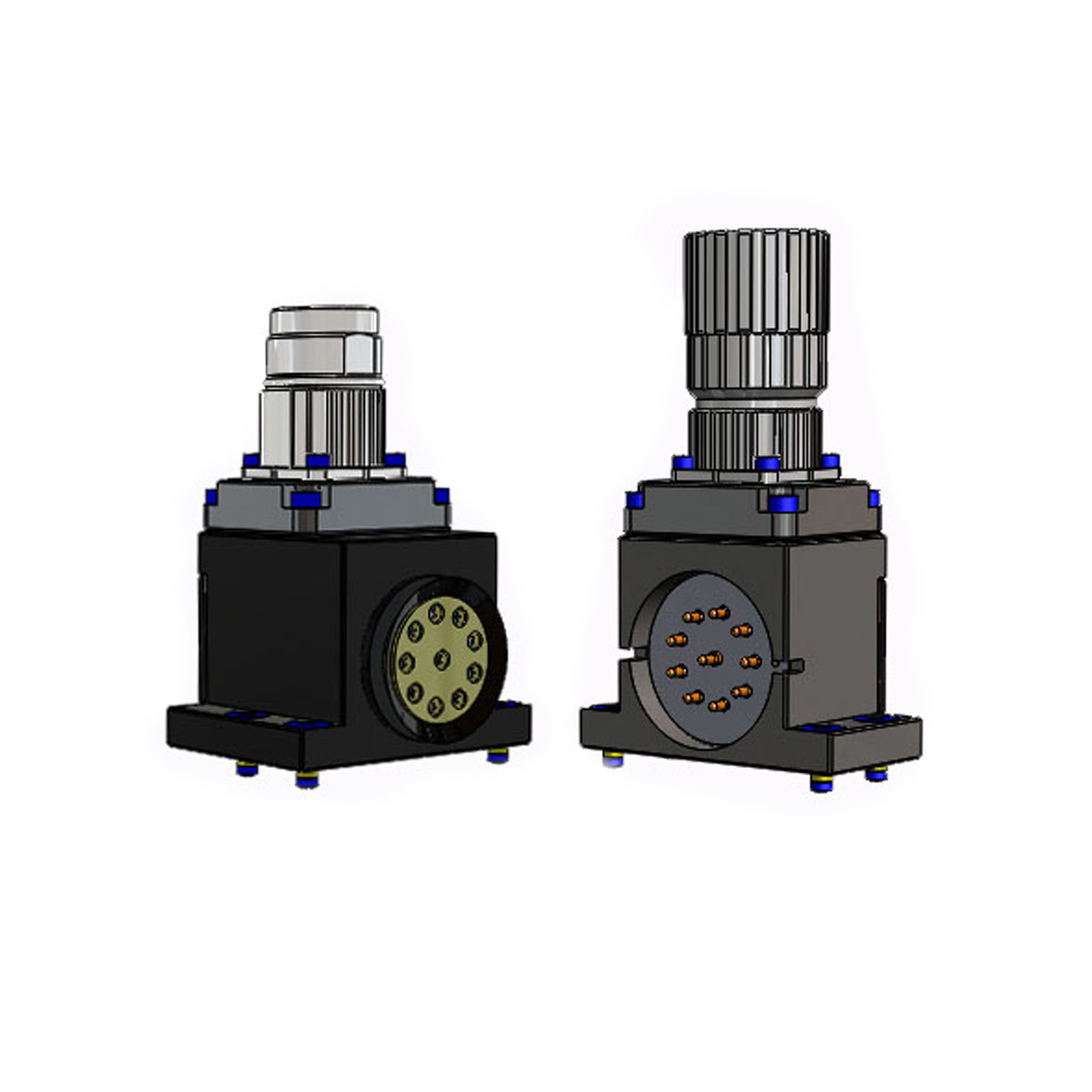 Servo tool changer utility modules