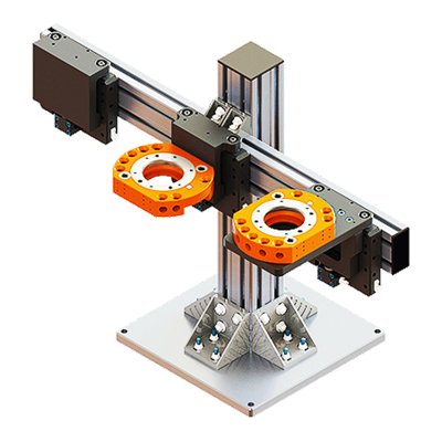 Tool stand with tool changers