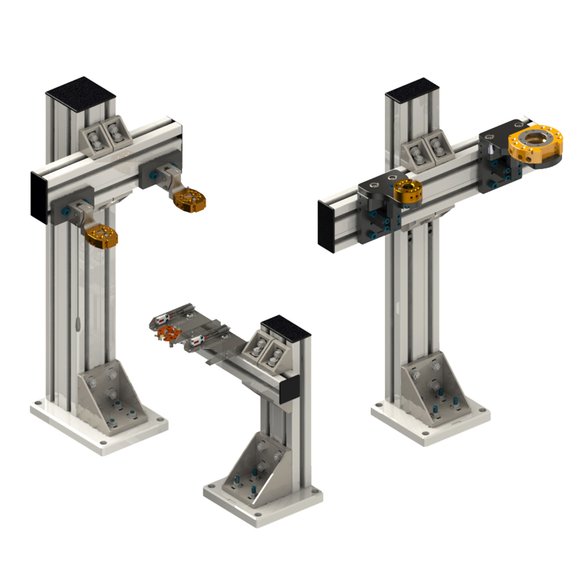 Petit porte-outils avec changeur d'outils