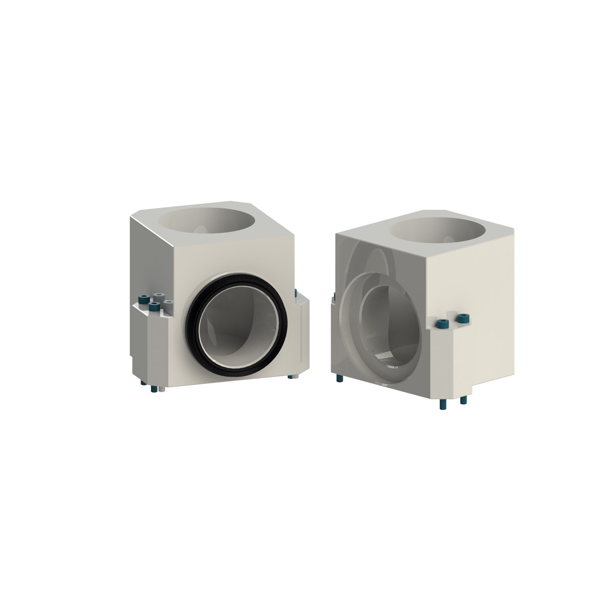 真空和气动换枪实用模块