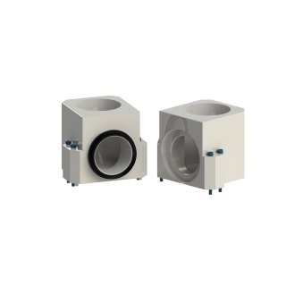 Vacuum and air tool changer utility modules