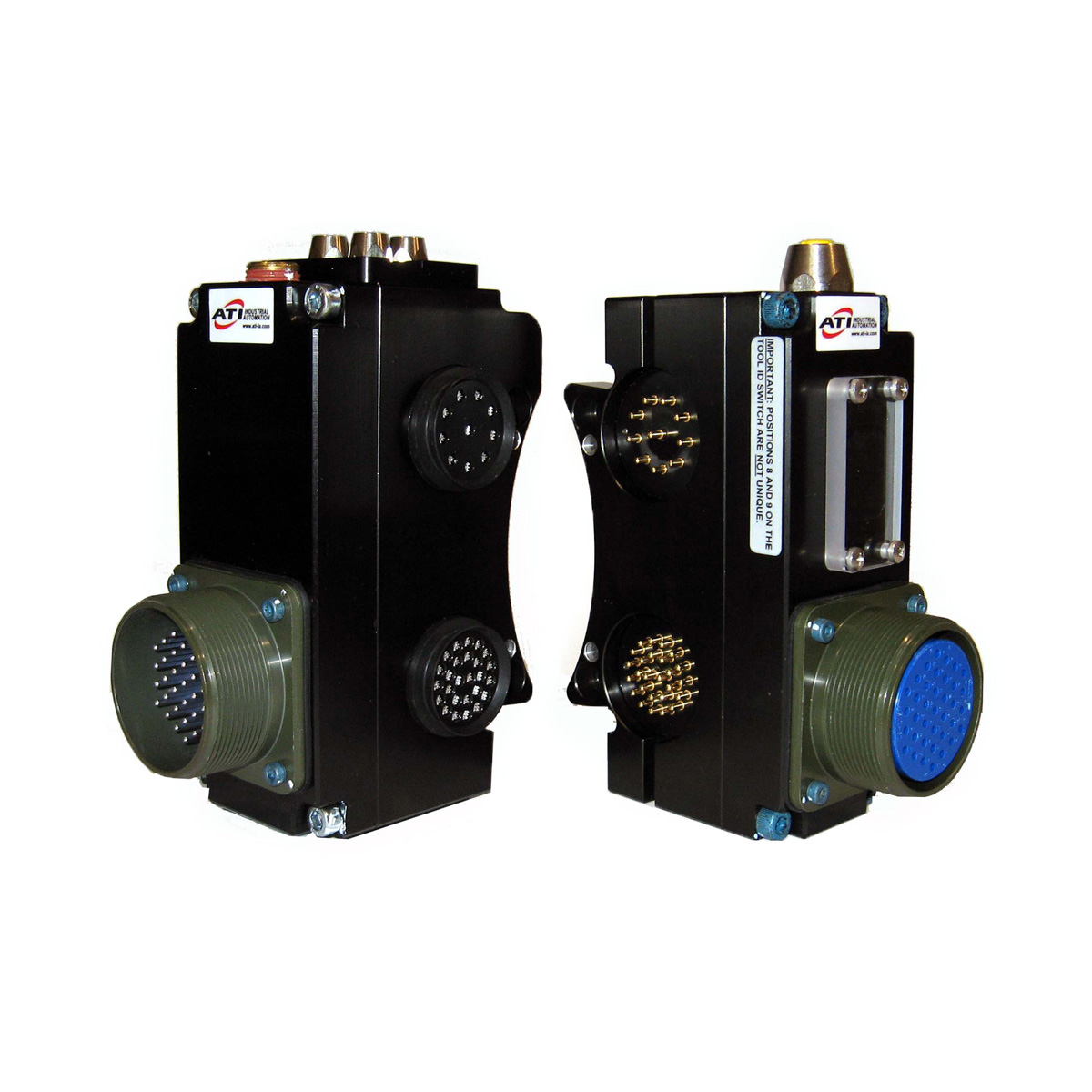 Discrete tool changer utility modules