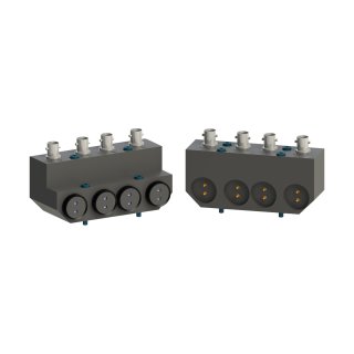 Electrical tool changer utility modules