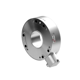 A force torque sensor with a large through hole