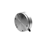 Um sensor de força e torque com uma faixa preta