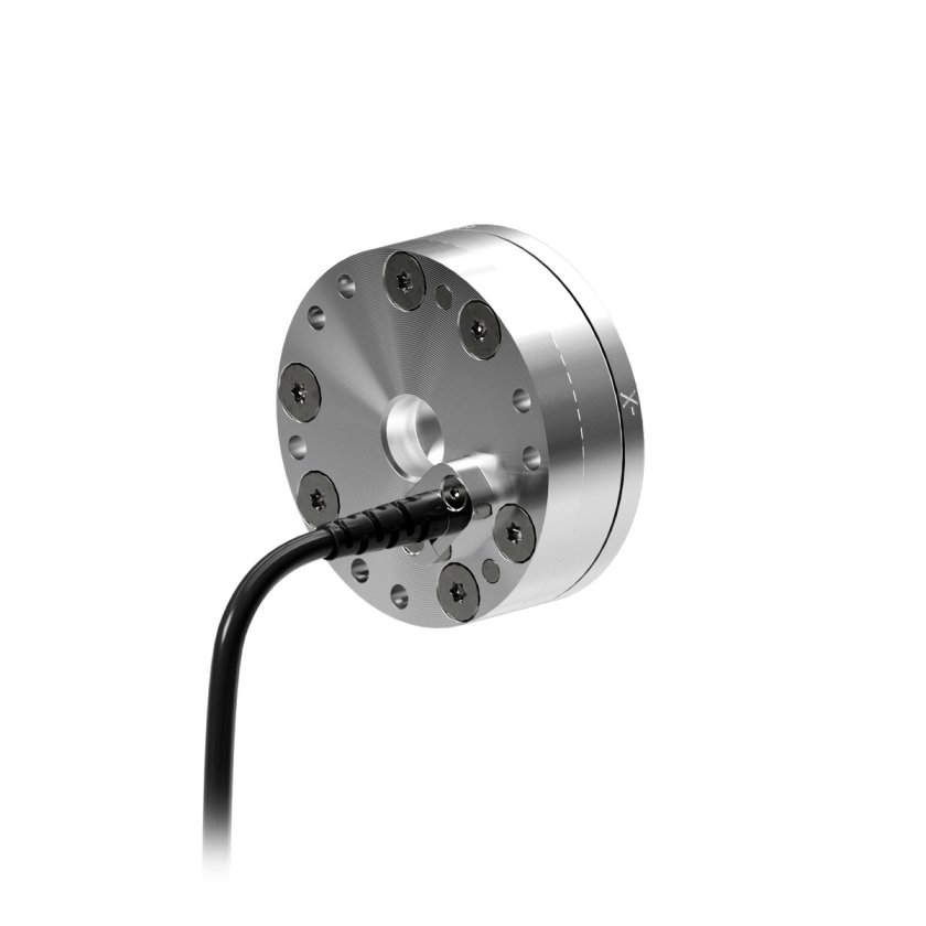 径向端口外接导线的小型力矩传感器