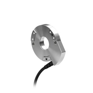 A small force torque sensor with external wire from tangential port